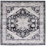 Safavieh Brentwood 852 Rug, Black, BNT852 - Black / Ivory