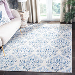 Safavieh Brentwood 856 Rug, BNT856 - CREAM / BLUE