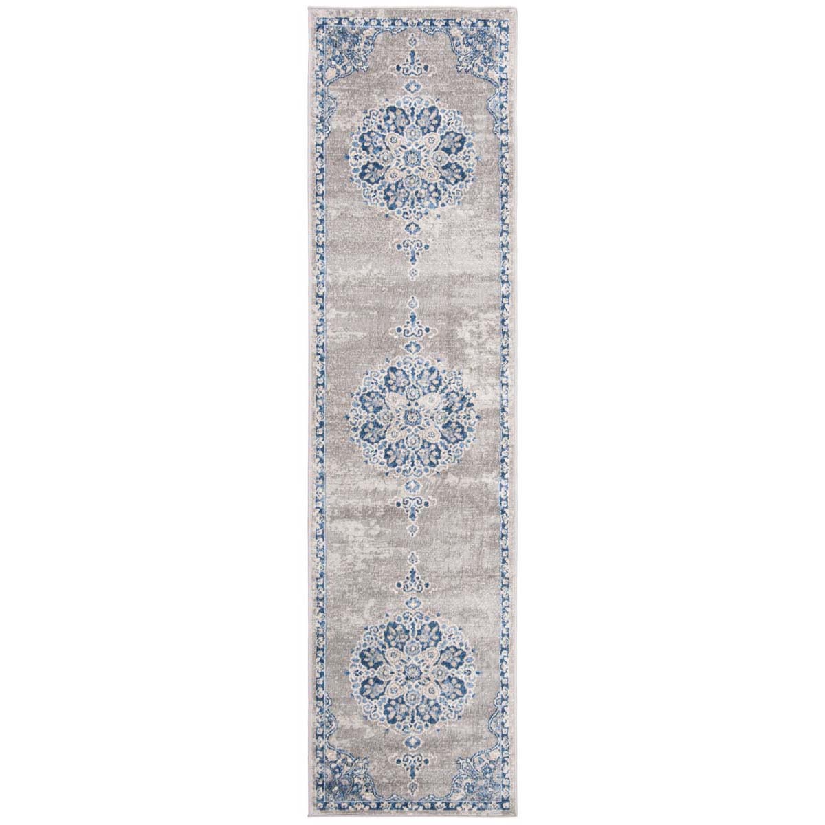 Safavieh Brentwood 867 Rug, Blue, BNT867 - Light Grey / Blue