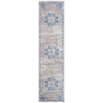 Safavieh Brentwood 867 Rug, Blue, BNT867 - Light Grey / Blue