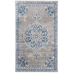 Safavieh Brentwood 867 Rug, Blue, BNT867 - Light Grey / Blue