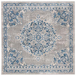 Safavieh Brentwood 867 Rug, Blue, BNT867 - Light Grey / Blue