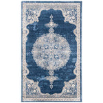 Safavieh Brentwood 867 Rug, Blue, BNT867 - Navy / Light Grey
