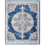 Safavieh Brentwood 867 Rug, Blue, BNT867 - Navy / Light Grey