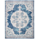 Safavieh Brentwood 867 Rug, Blue, BNT867 - Navy / Ivory
