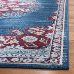 Safavieh Brentwood 867 Rug, Blue, BNT867 - Navy / Burgundy