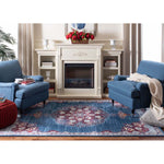 Safavieh Brentwood 867 Rug, Blue, BNT867 - Navy / Burgundy