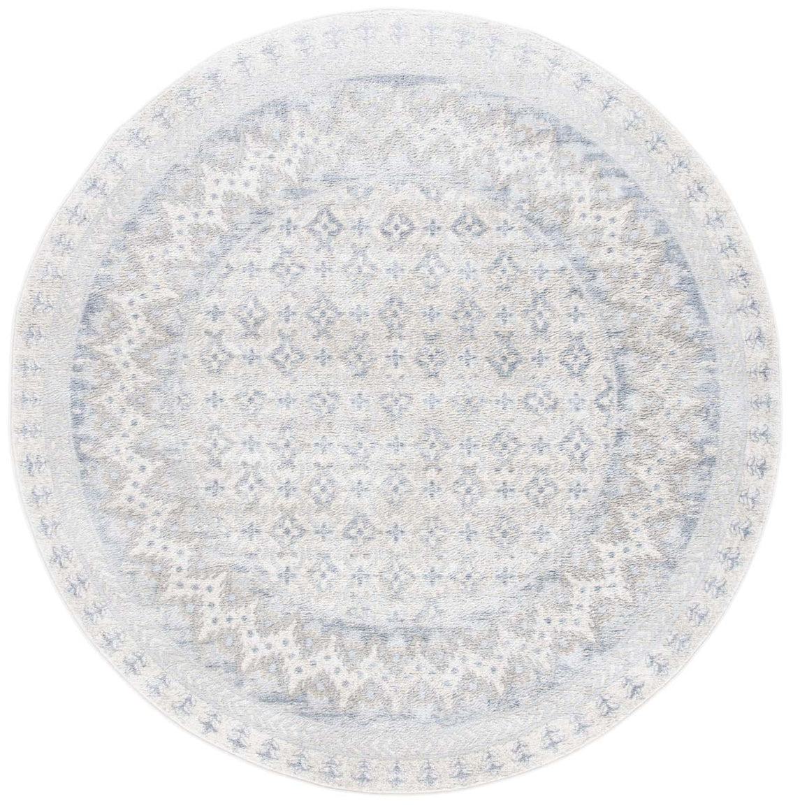 Safavieh Brentwood 899 Rug, White, BNT899 - Ivory / Grey