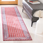 Safavieh Brentwood 899 Rug, White, BNT899 - Red / Ivory
