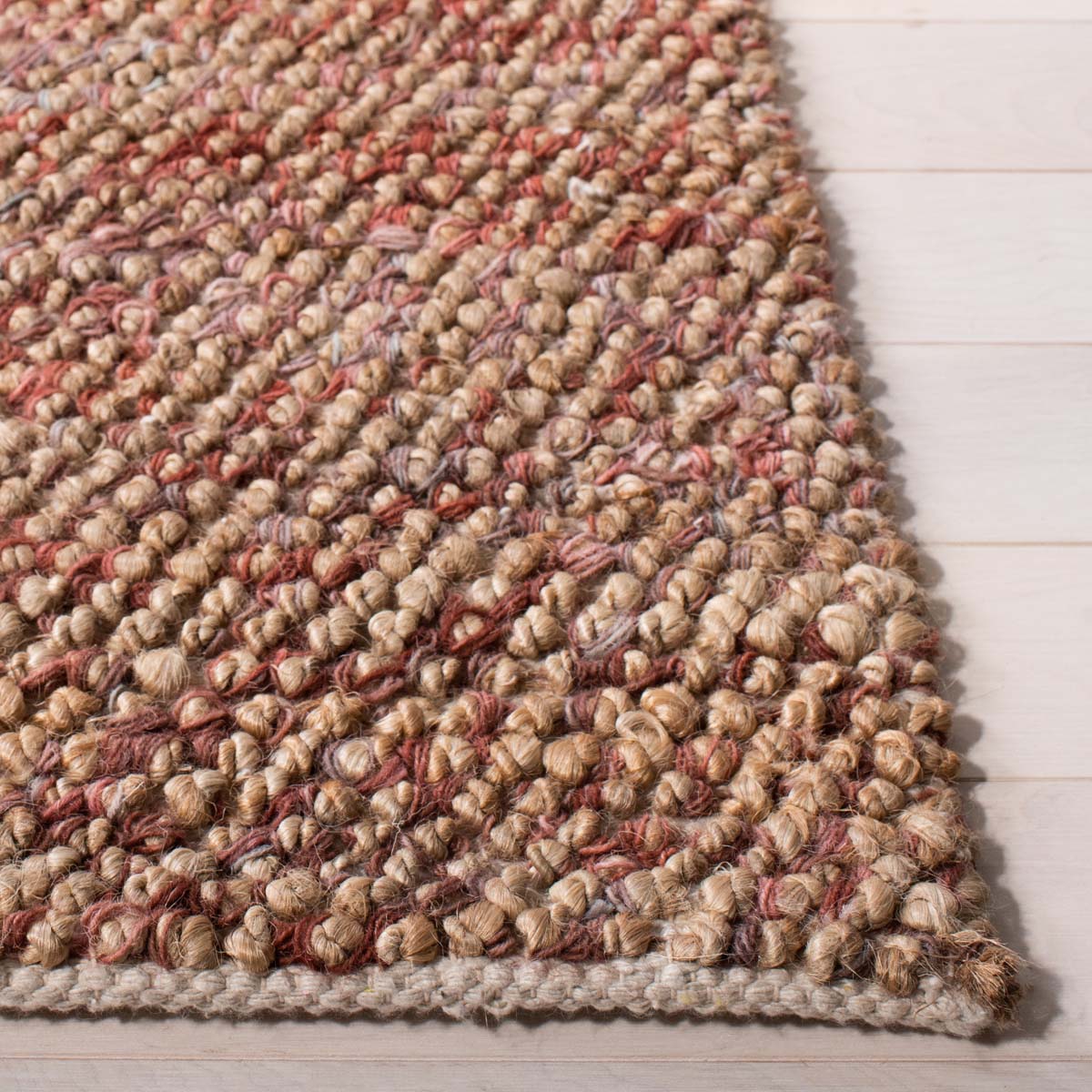 Safavieh Bohemian 901 Rug, BOH901 - Natural / Pink