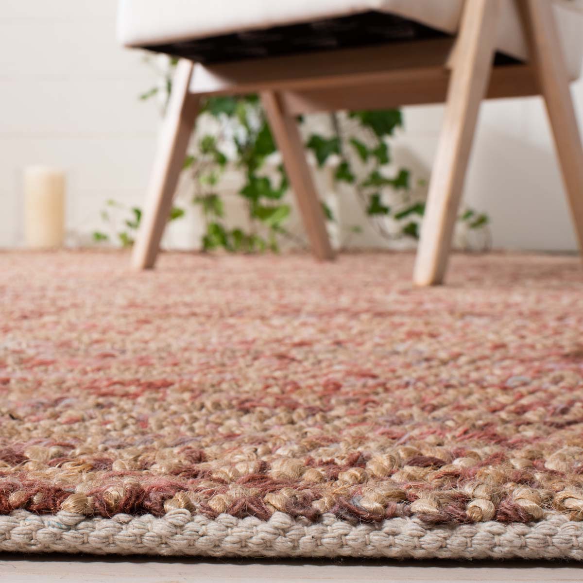 Safavieh Bohemian 901 Rug, BOH901 - Natural / Pink
