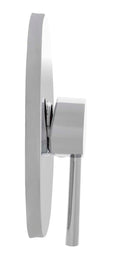 Solea Evoke Square Bathtub And Shower Faucet Set With Single Lever Handle Chrome - Chrome