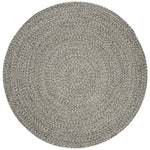 Safavieh Braided 256 Rug, BRD256 - Ivory / Steel Grey