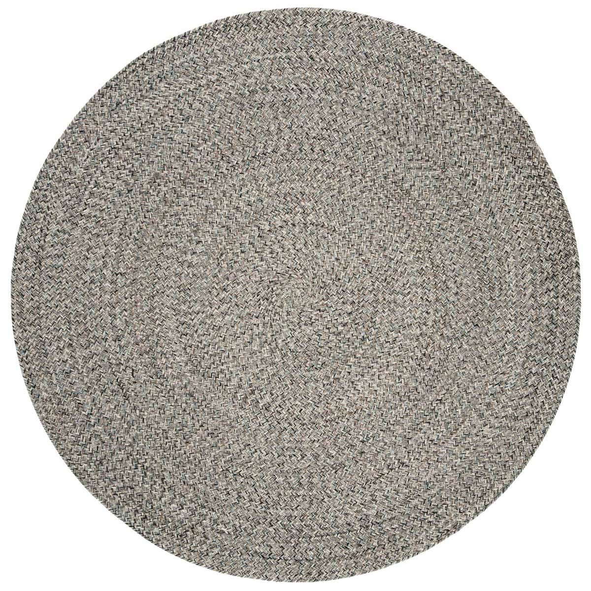 Safavieh Braided 256 Rug, BRD256 - Ivory / Steel Grey