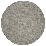Safavieh Braided 256 Rug, BRD256 - Ivory / Steel Grey