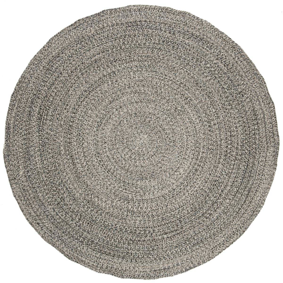 Safavieh Braided 256 Rug, BRD256 - Ivory / Steel Grey