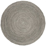 Safavieh Braided 256 Rug, BRD256 - Ivory / Steel Grey