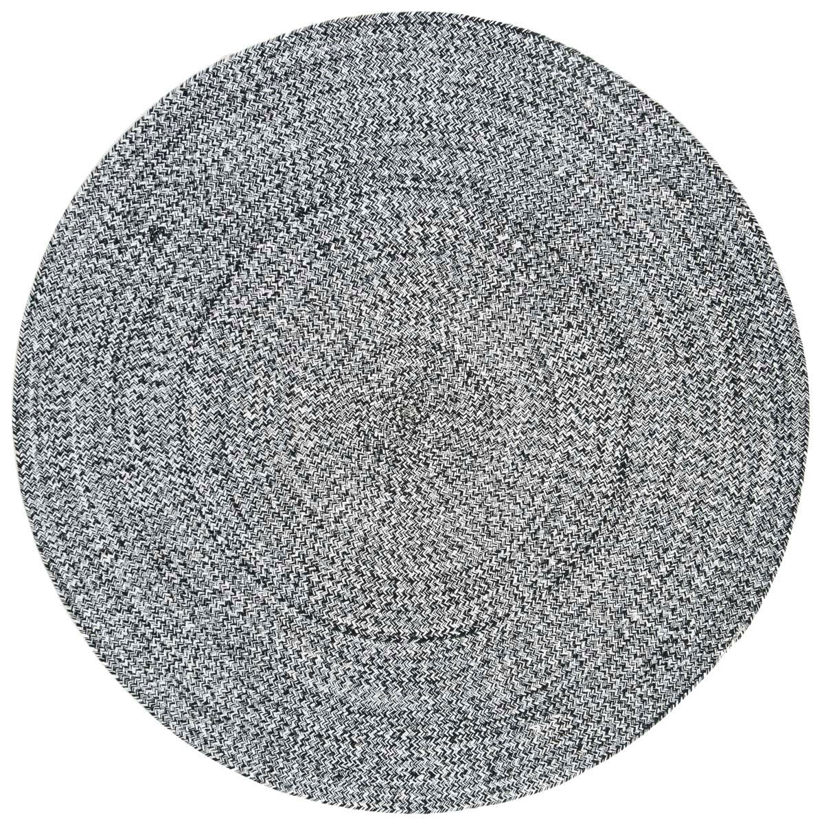 Safavieh Braided 256 Rug, BRD256 - Ivory / Black