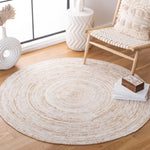 Safavieh Braided 270 Rug, BRD270 - Ivory / Brown