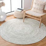 Safavieh Braided 270 Rug, BRD270 - Ivory / Green