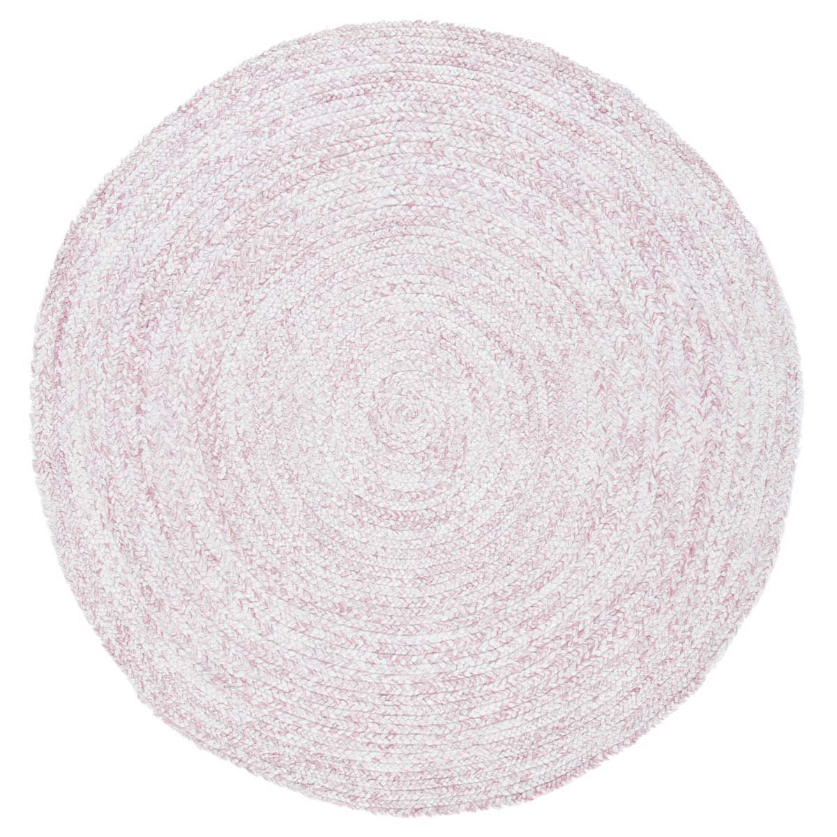 Safavieh Braided 271 Rug, BRD271 - Ivory / Pink