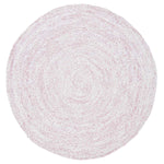 Safavieh Braided 271 Rug, BRD271 - Ivory / Pink