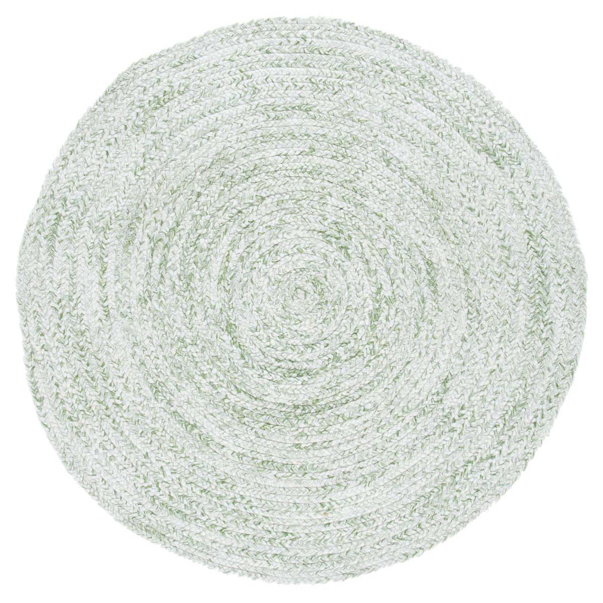 Safavieh Braided 271 Rug, BRD271 - Ivory / Green