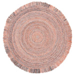 Safavieh Braided 275 Rug, BRD275 - Orange / Grey