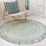 Safavieh Braided 275 Rug, BRD275 - Green / Ivory
