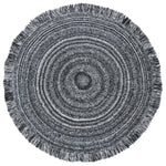 Safavieh Braided 275 Rug, BRD275 - Black / Ivory