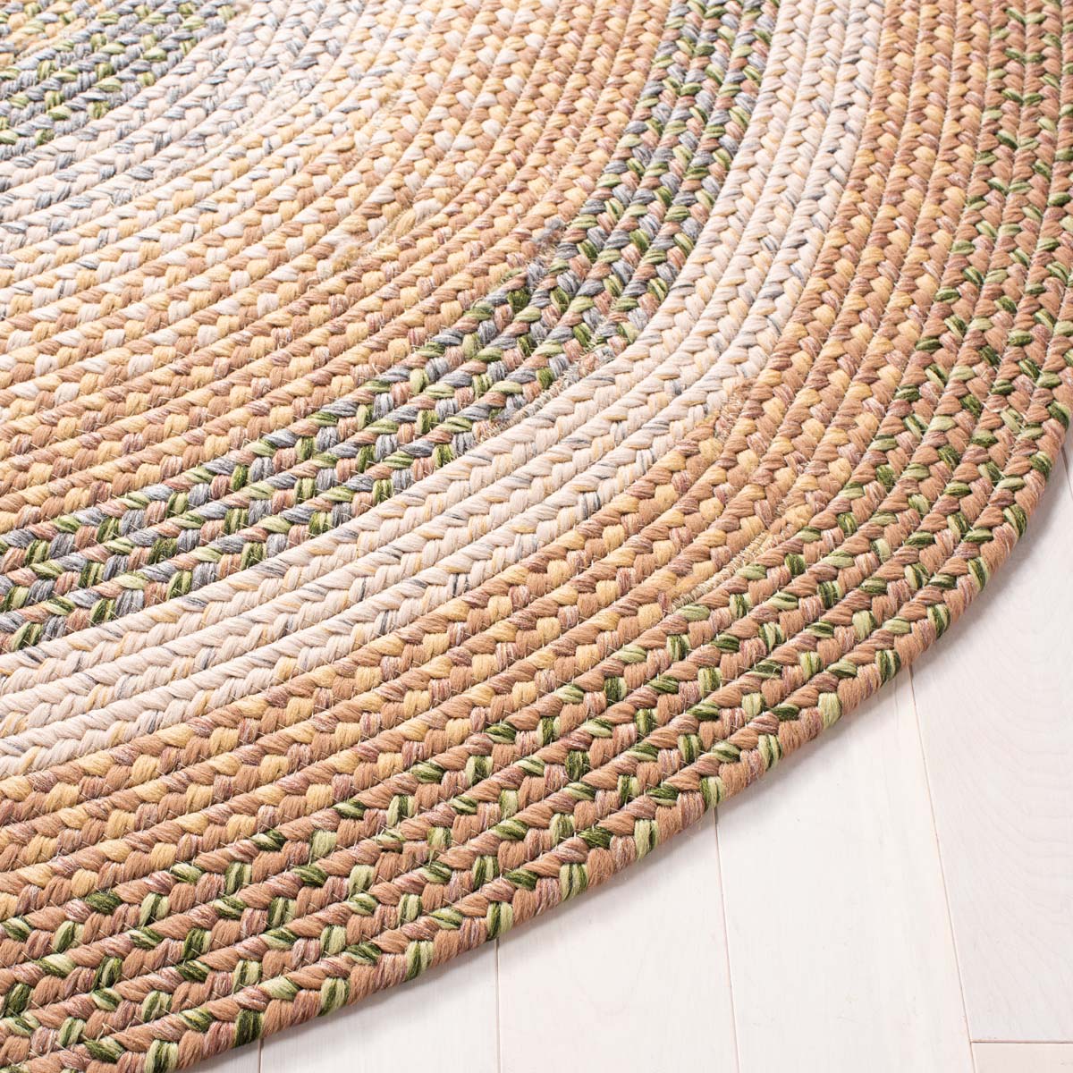 Safavieh Braided 314 Rug, BRD314 - Tan / Multi