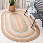 Safavieh Braided 314 Rug, BRD314 - Tan / Multi