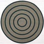 Safavieh Braided 401 Rug, BRD401 - Ivory / Dark Green