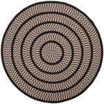 Safavieh Braided 401 Rug, BRD401 - Ivory / Black