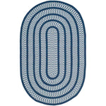 Safavieh Braided 401 Rug, BRD401 - Ivory / Navy