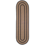 Safavieh Braided 401 Rug, BRD401 - Beige / Black