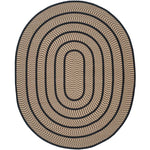 Safavieh Braided 401 Rug, BRD401 - Beige / Black