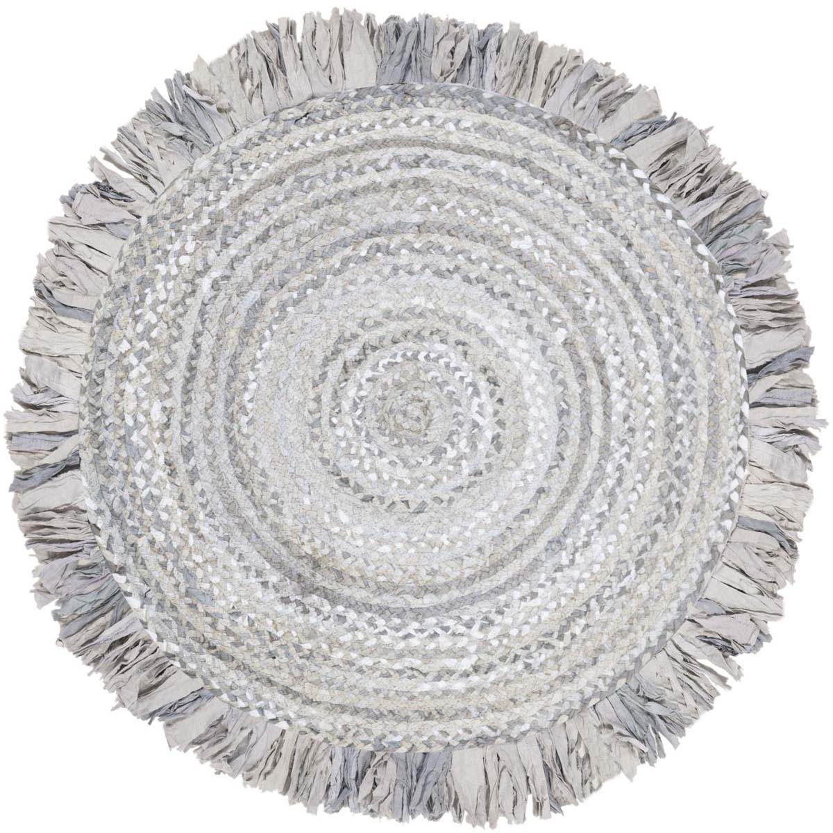 Safavieh Braided 451 Rug, BRD451 - Light Grey