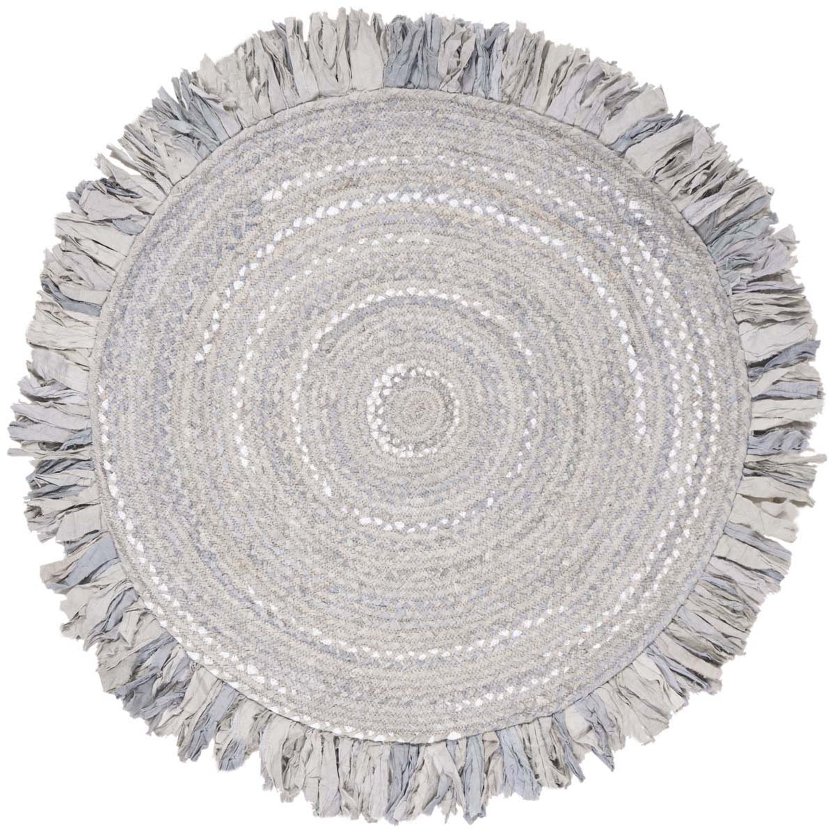 Safavieh Braided 451 Rug, BRD451 - Light Grey