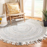 Safavieh Braided 451 Rug, BRD451 - Light Grey