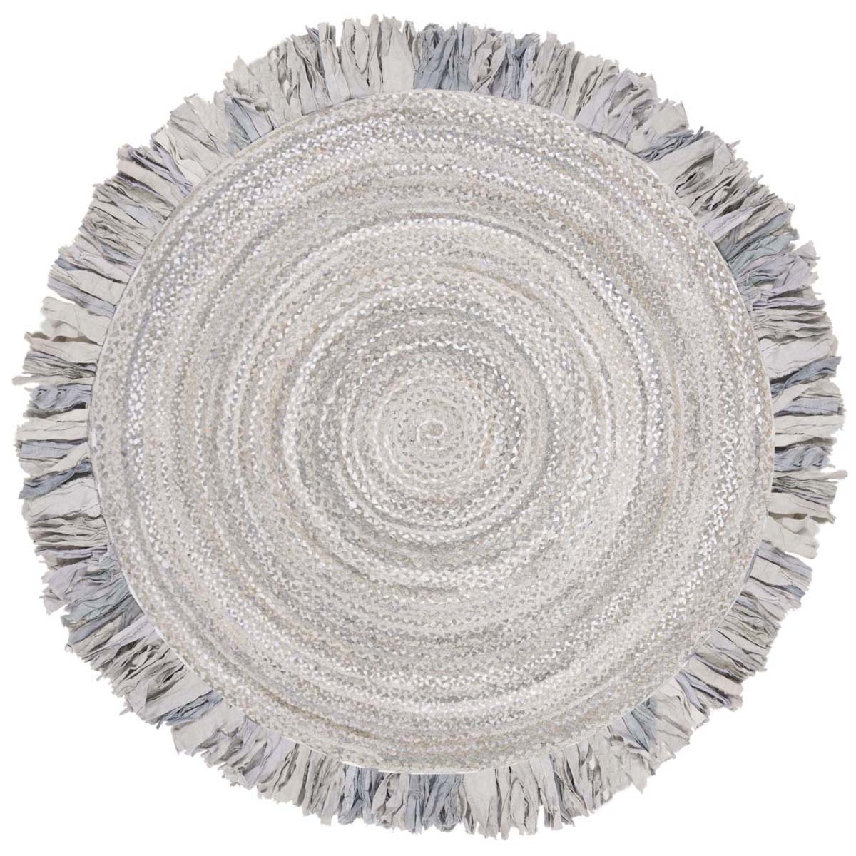 Safavieh Braided 451 Rug, BRD451 - Light Grey
