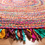 Safavieh Braided 451 Rug, BRD451 - Red / Multi