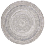 Safavieh Braided 452 Rug, BRD452 - Light Grey