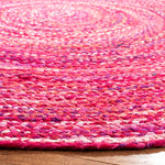 Safavieh Braided 452 Rug, BRD452 - Pink / Fuchsia