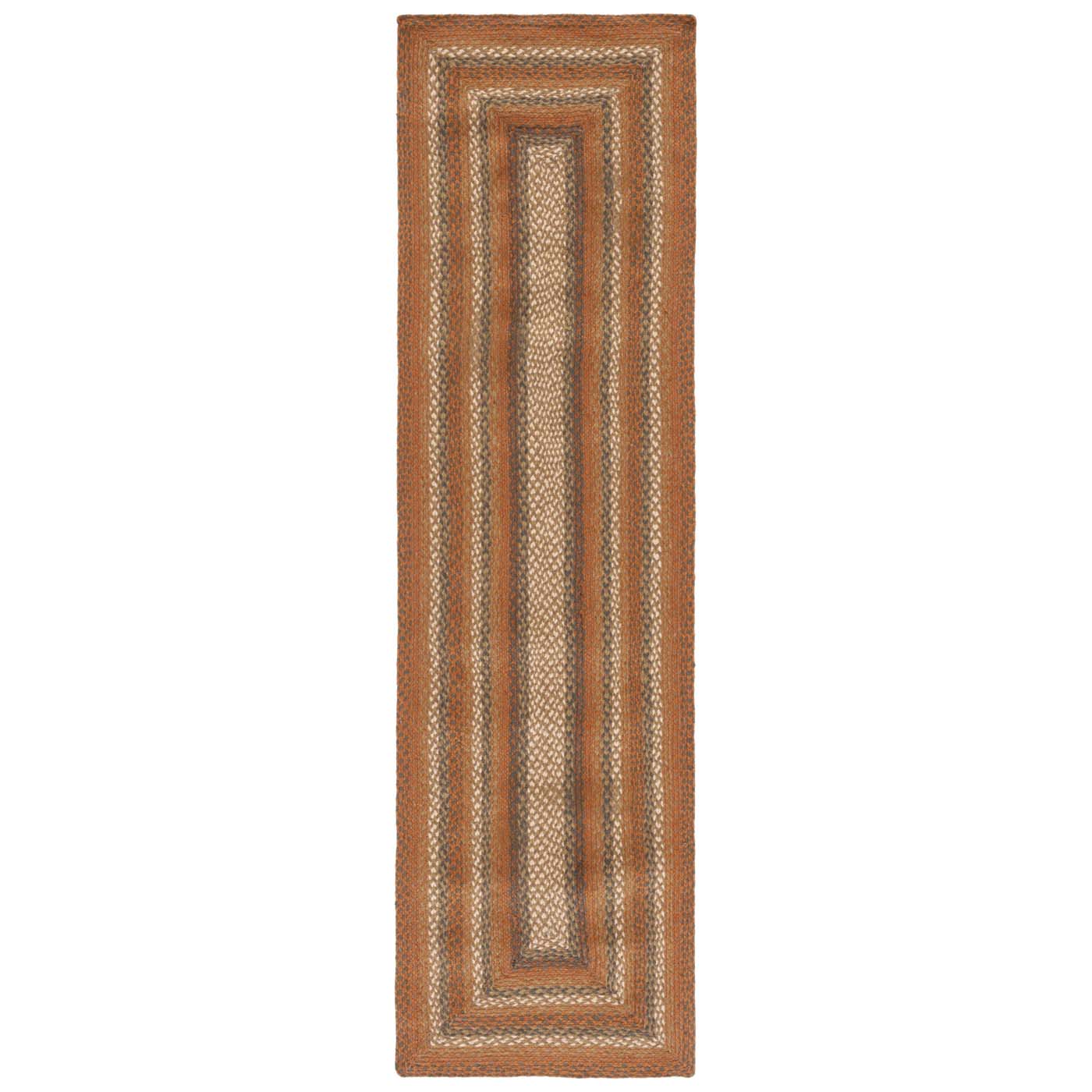 Safavieh Braided 652 Rug, BRD652 - Ivory / Green