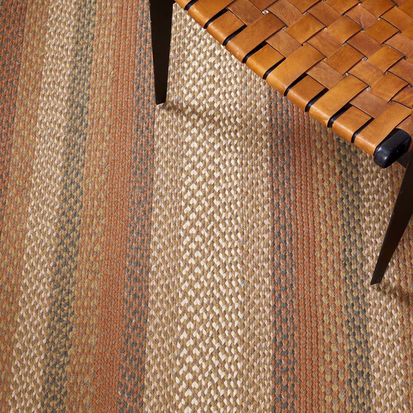 Safavieh Braided 652 Rug, BRD652 - Ivory / Green