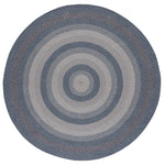 Safavieh Braided 652 Rug, BRD652 - Grey / Blue