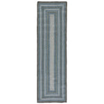 Safavieh Braided 652 Rug, BRD652 - Light Blue / Green