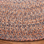 Safavieh Braided 701 Rug, BRD701 - Terracotta / Ivory
