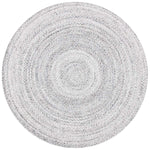 Safavieh Braided 800 Rug, BRD800 - Silver / Charcoal